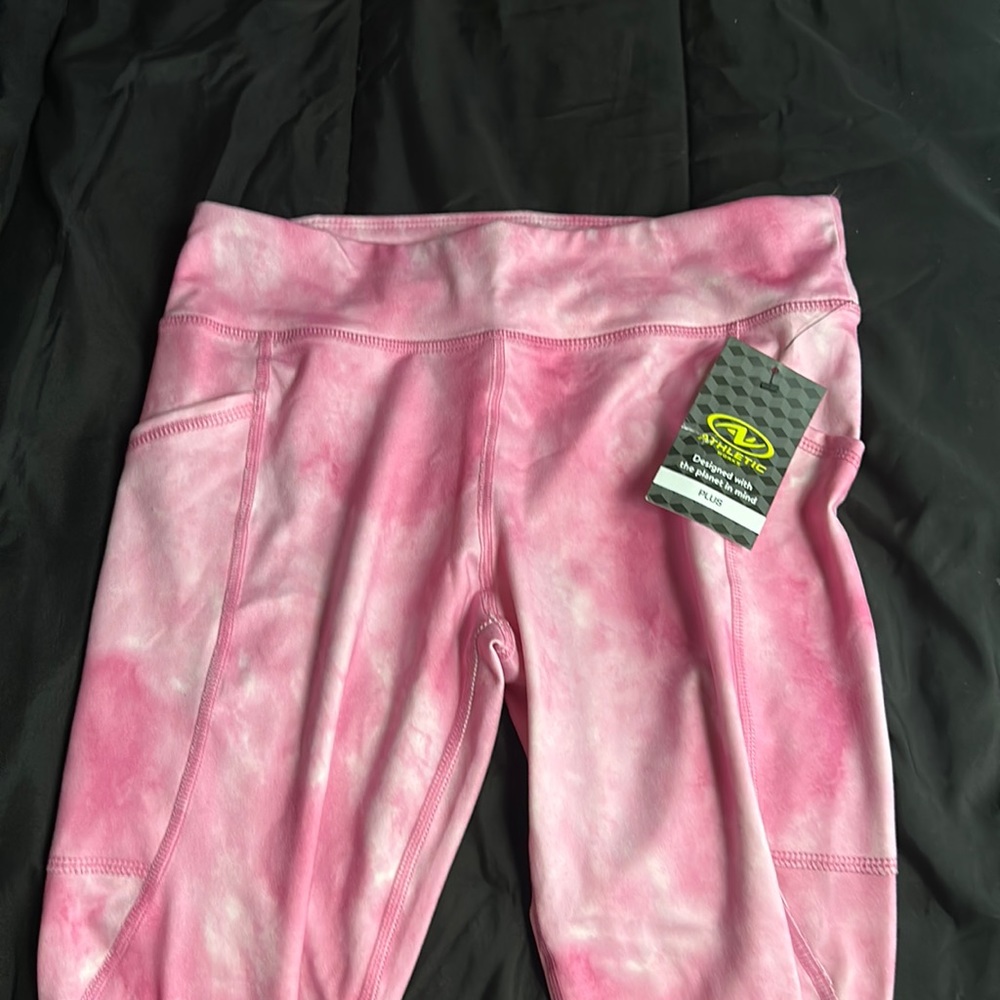 athletic leggings plus size girls 10/12